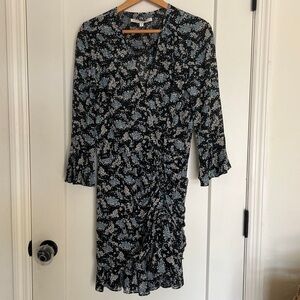 Veronica Beard Black Multi Sean Dress